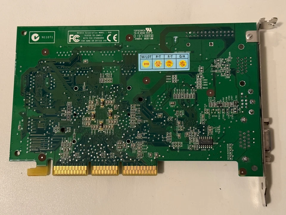 NVIDIA GeForce 2 MX400 32MB VIDEO CARD GPU MSI MS-8835  TESTED FREE SHIPPING - Image 2 of 4