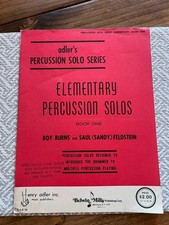 Vintage Adler s Percussion ￼Solo Series Dru...