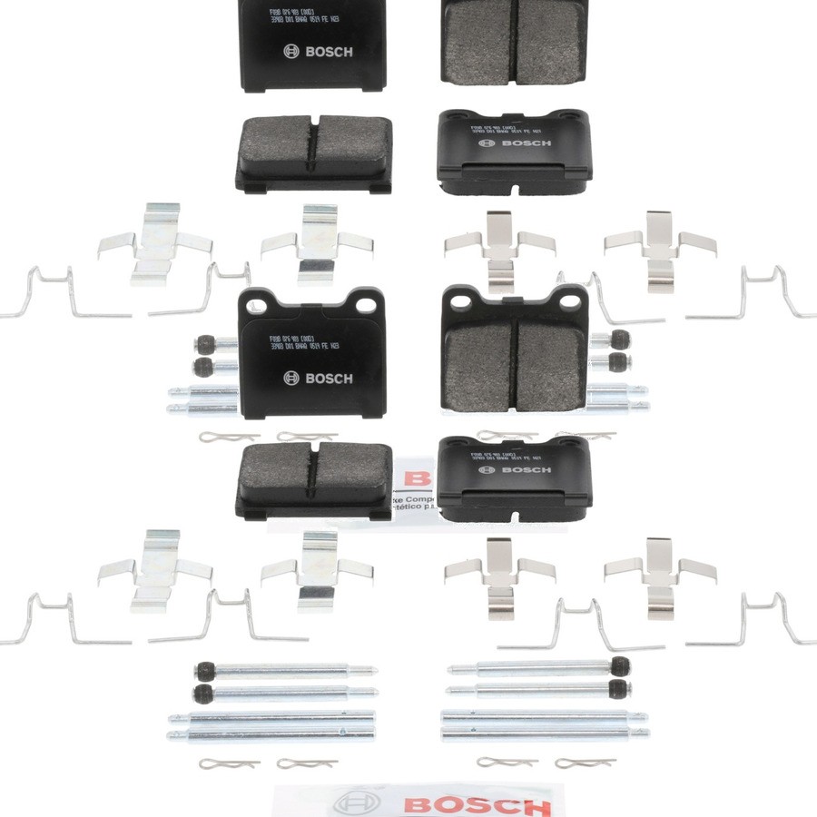 Front Rear Bosch Disc Brake Pad Kit For 56-04 Porsche 911 Volvo 244 245 242