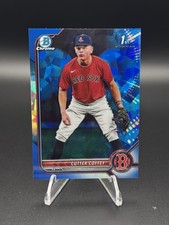 Topps Bowman Chrome Draft Sapphire 1st Bowman RC Cutter Coffey Red Sox #BDC-200