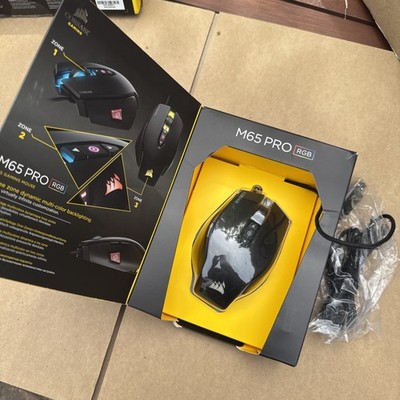 Corsair M65 Pro RGB FPS Gaming Maus 12k DPI mit Oberflächenkalibrierung