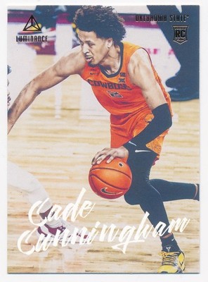 Cade Cunningham 2021-22 Chronicles Draft Picks Luminance BRONZE Rookie RC #76