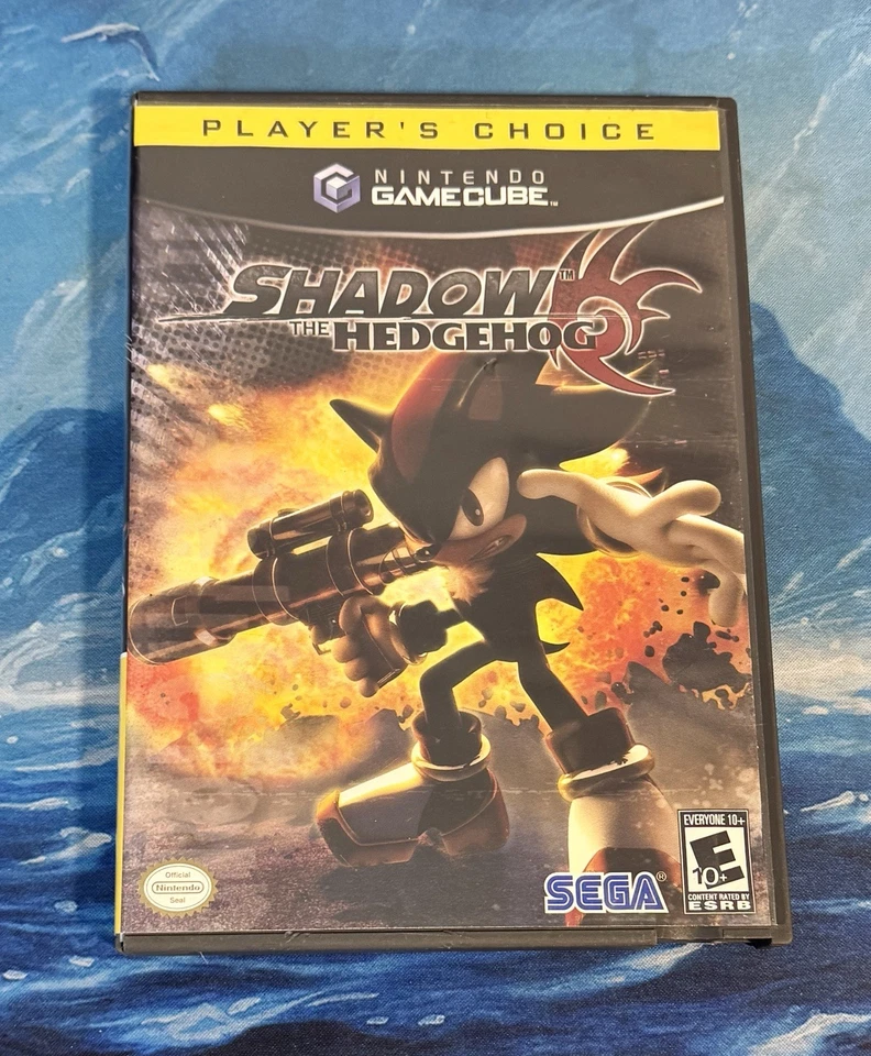 Shadow the Hedgehog (Nintendo GameCube, 2005) No Manual Works Resurfaced - Good - Image 2 of 4