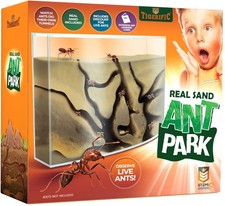 Live Ant Farm Kit - Real Sand Habitat for Kids - Fun Science Colony Set, Watch A