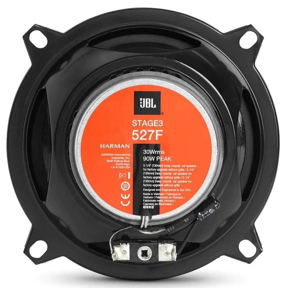JBL Stage3 527F 2-Wege 13cm Koax Lautsprecher 130mm Auto Boxen PAARPREIS PKW - Bild 4 von 4