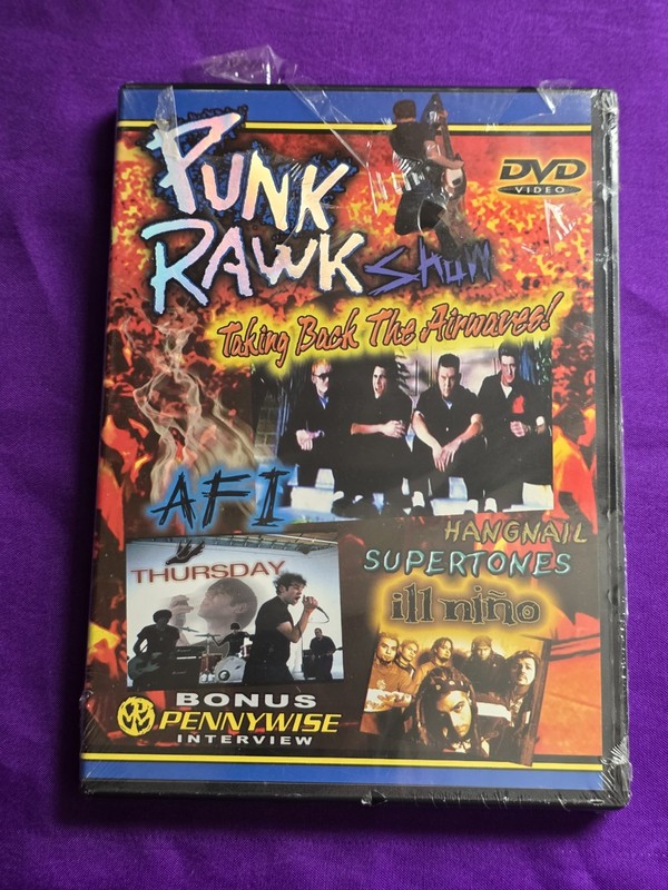 BRAND NEW! Punk Rawk Show - Taking Back the Airwaves (DVD, 2002) SHIPS FREE!