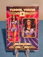 2025 Panini Donruss WNBA - Tunnel Vision A'ja Wilson #13 Press Proof Gold
