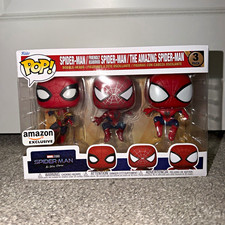 Funko Pop! Spider-Man: No Way Home 3-Pack Amazon Exclusive Vinyl Funko Pops