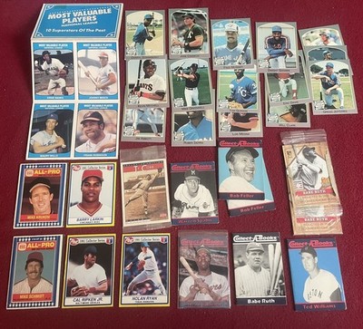 Lot of Oddball cards with Stars  Post, Burger King, Collect-A-Book, TCMA,Gr Slam