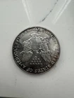Beautiful Toned - 1987 American Silver Eagle 1 Troy Oz .999 Fine Silver *935