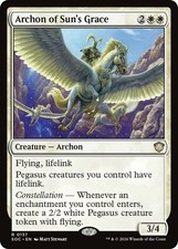 x1 Archon of Sun's Grace R MTG Commander: Secrets of Strixhaven M/NM, English