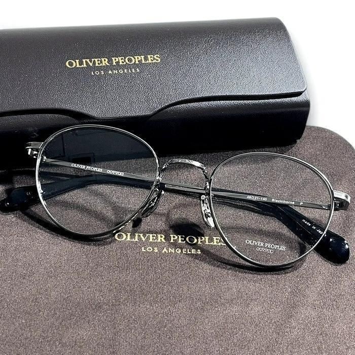 OLIVER PEOPLES Blackthorne OV7939T P Titanium Panto Pewter Case