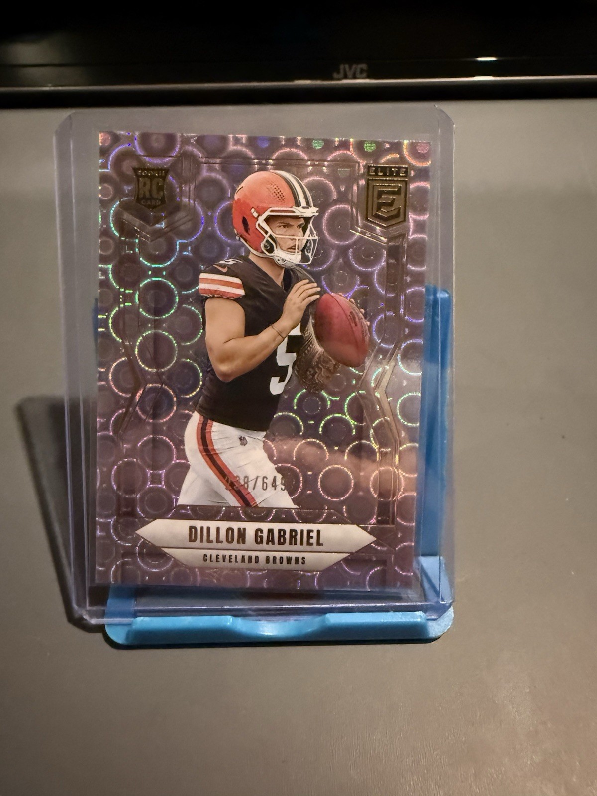 2025 Panini Donruss Elite - Rookies Dillon Gabriel #151 Lavender Pyramids /649 