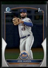 2023 Bowman #BCP-149 Jose Peroza Chrome Prospects