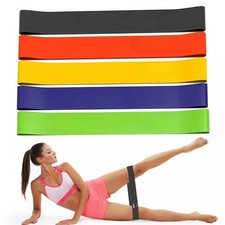 Resistance Bands Set for Fitness & Strength Training ? Home Workout Exercise Ban
