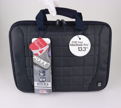Port Designs Berlin II dunkelblaue Laptop Schutz-Tasche für 13.3  bis 14 