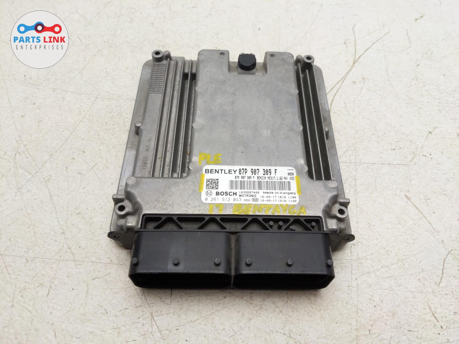 2016-20 BENTLEY BENTAYGA ECU ECM ENGINE MOTOR CONTROL MODULE UNIT BRAIN 6.0L