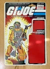 Vintage Hasbro GI Joe Hostile Environment "Airtight" File Card Uncut Board ARAH