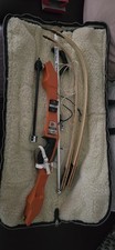 Arco de derribo recurvo Sam WHA vintage con extras
