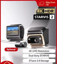 2025 New DDPAI 4K Dash Cam Z60 Pro Support Front and Rear Car Camera 