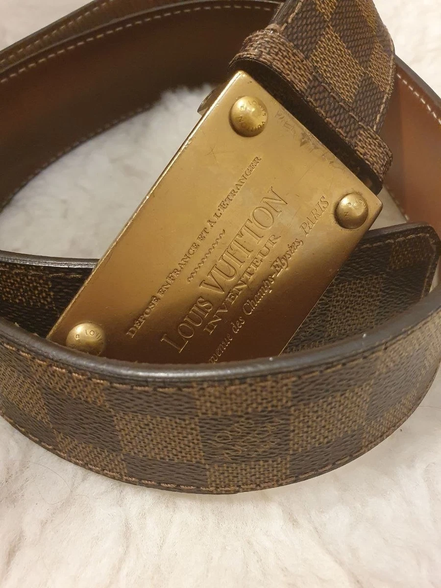 Louis Vuitton Leather Brown Belts for Men for sale | eBay