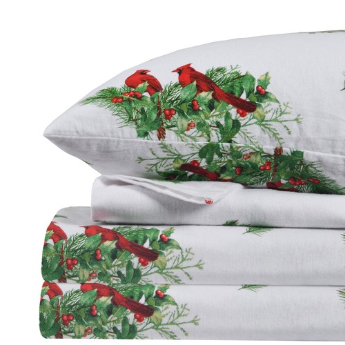 Flannel Sheet Set 100% Brushed Cotton Sheets Fitted Flat Pillow Case Deep Pocket - Picture 132 of 259