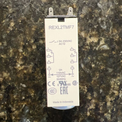 8-pin Time Relay For REXL2TMF7 110V AC #WD1