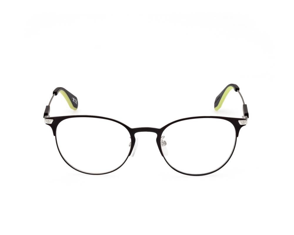 Adidas OR5037 002 Black Metal Round Optical Eyeglasses Frame 52-19-145 OR RX 22290₽