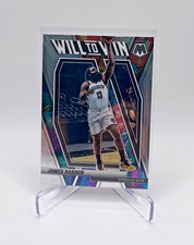 2020-21 Panini Mosaic Basketball James Harden #8 Will to Win Insert Nets