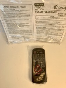Broksonic Tv Owners Manual Broksonic Tv Owners Manual