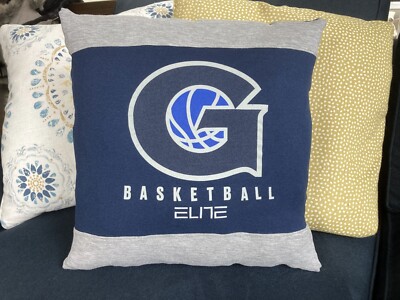 Georgetown University GU Hoyas Basketball t-shirt 16 x 16 throw pillow cover