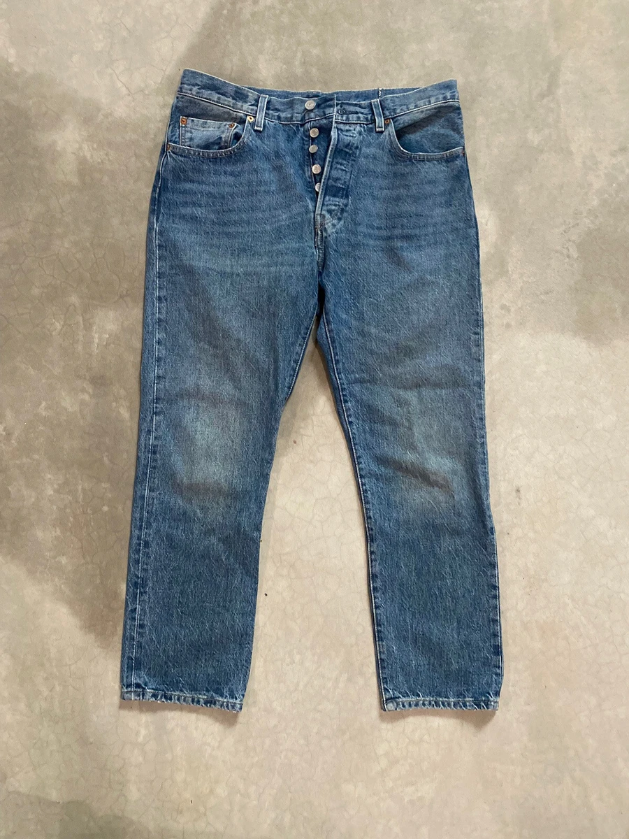 Levi's Made & Crafted 501 1980’s Selvedge Denim Jeans Men's Size 31 x 28 Big E