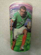 Sonrics selección mexicana 2006 taza lenticular, Jared Borgetti, Blanco, Pavel.