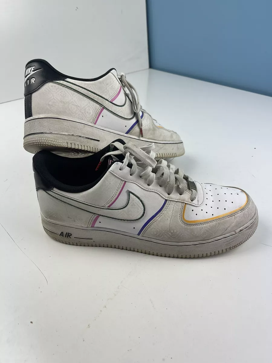 NIKE AIR FORCE 1 '07 THE DEAD (DIA LOS MUERTOS) SZ 13 MENS CT1138-100 |