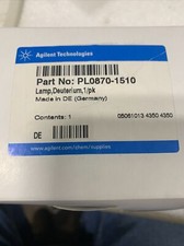 AGILENT PL0860-1510 DEUTERIUM LAMP **NEW**