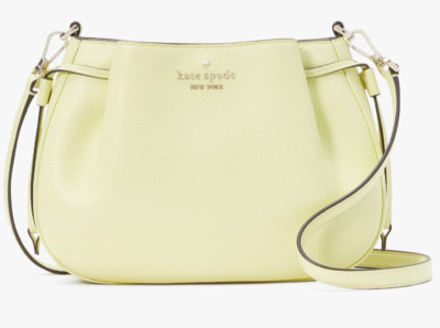 Kate Spade Dumpling Leather Crossbody Bag KE477 Tennis Ball Kate Spade Dumpling Leather Crossbody Bag KE477 Tennis Ball