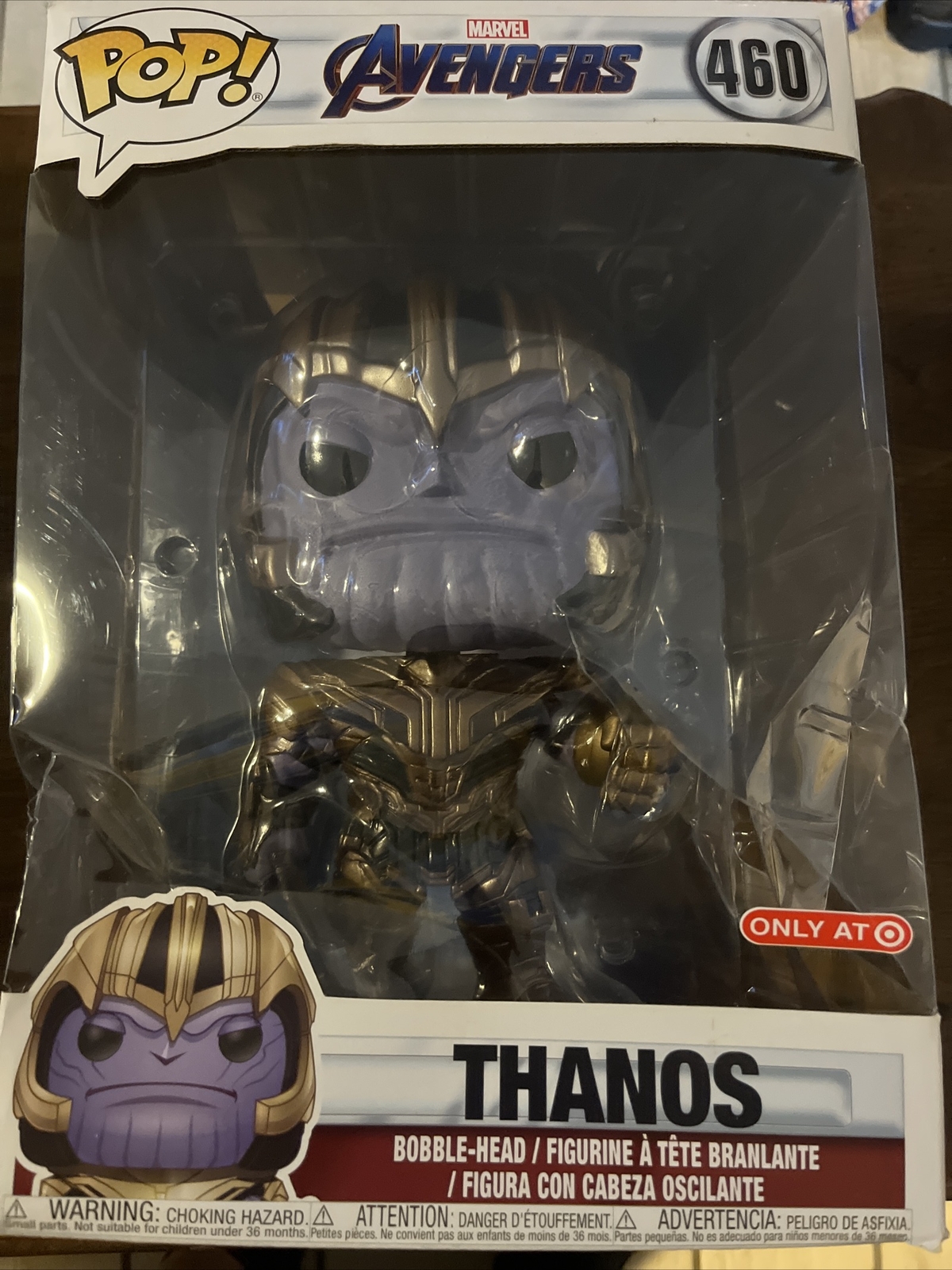 Funko Pop! Figura Vinilo 37145 Avengers 4: Endgame Thanos