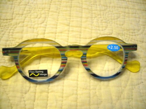 John Lennon Reading Glasses 1.25 ~ 4.00 Women's Reading Glasses Flex Hinges R342 - Picture 7 of 14