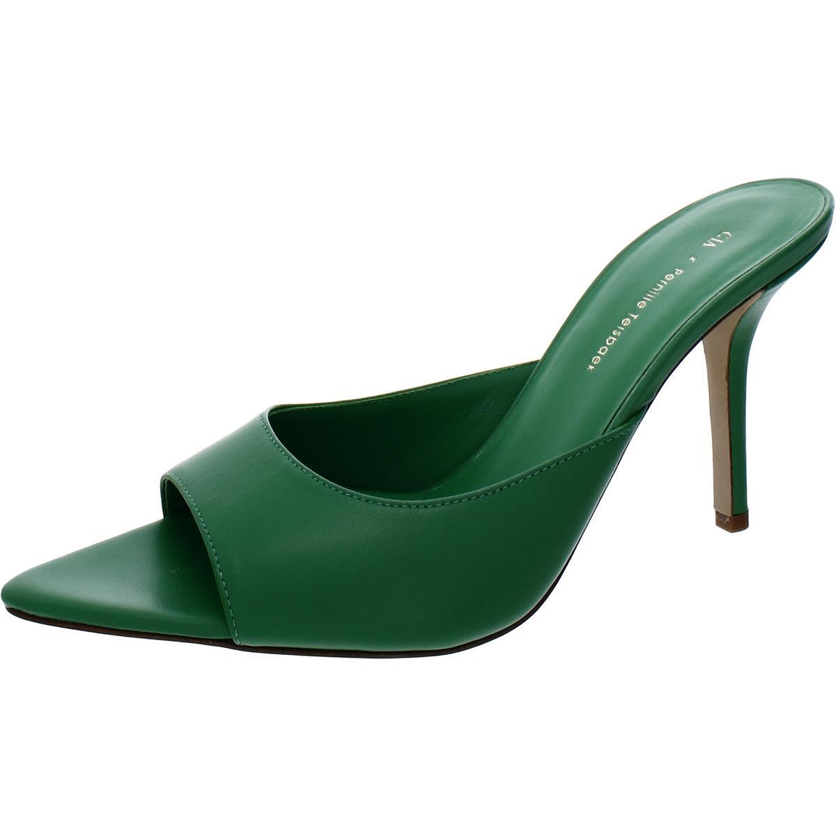 Женские мюли Gia X Pernille Teisbaek Perni 04 зеленого цвета, размер 38,5 средний (B,M), BHFO 3514