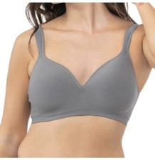 Underoutfit Comfort Shaping LIFT Bra Grey L. 460 Adjustable Strap NWT RTL 69