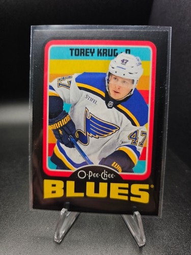 2024-25 UD OPC Hockey Torey Krug Retro Black Border /100 #238