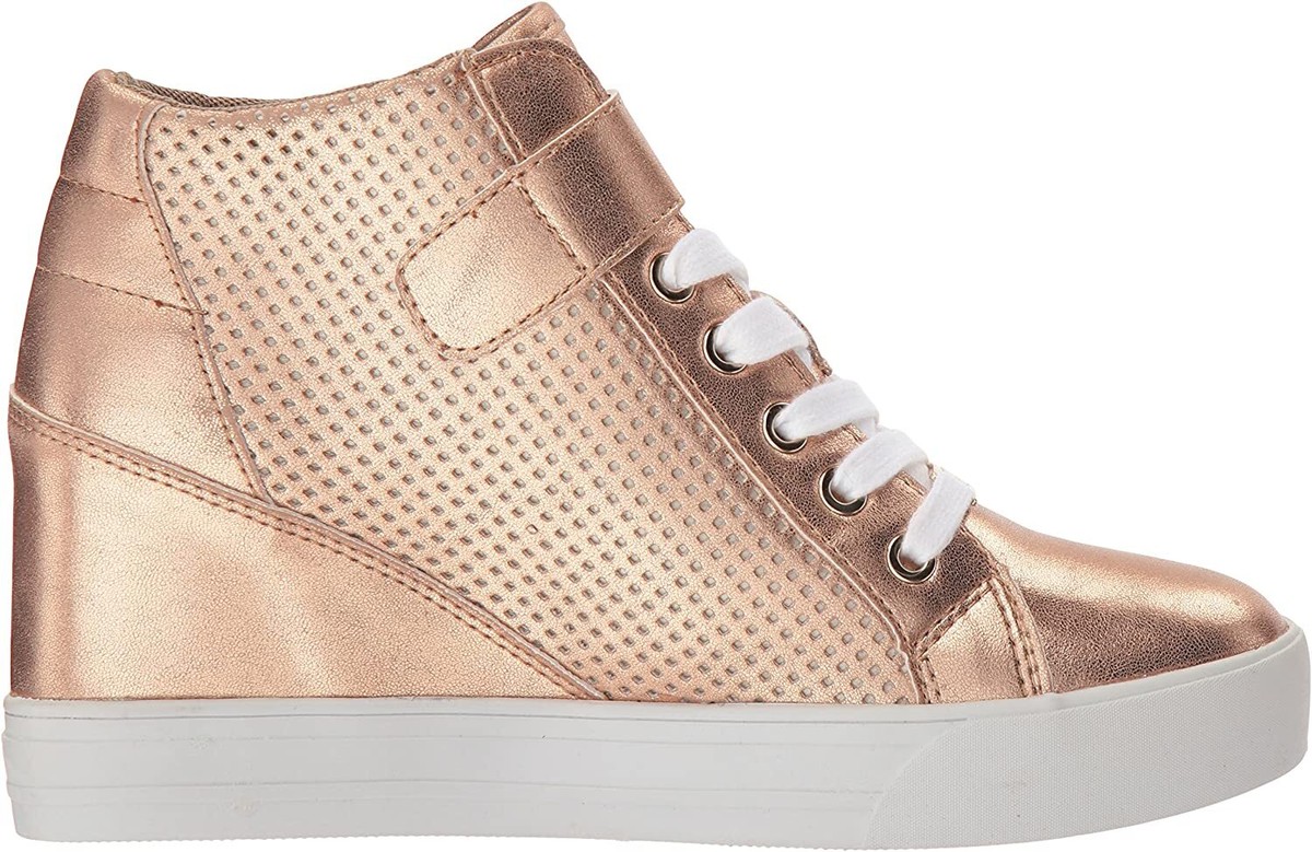 Womens Guess Women's Decia Wedge Sneakers GUESS DECIA HIDDEN