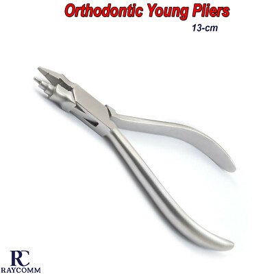 Pinces Young Pour Orthodontie - Formation De Loops En Fil - Laboratoire Dentaire - Neuf