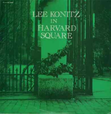 Lee Konitz In Harvard Square MONO / INSERT JAPAN Storyville Vinyl LP