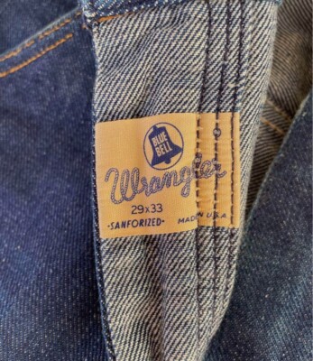 Vintage Wrangler 11MWZ 64 Model, W29 L33, Blue Bell, Rare Denim | eBay