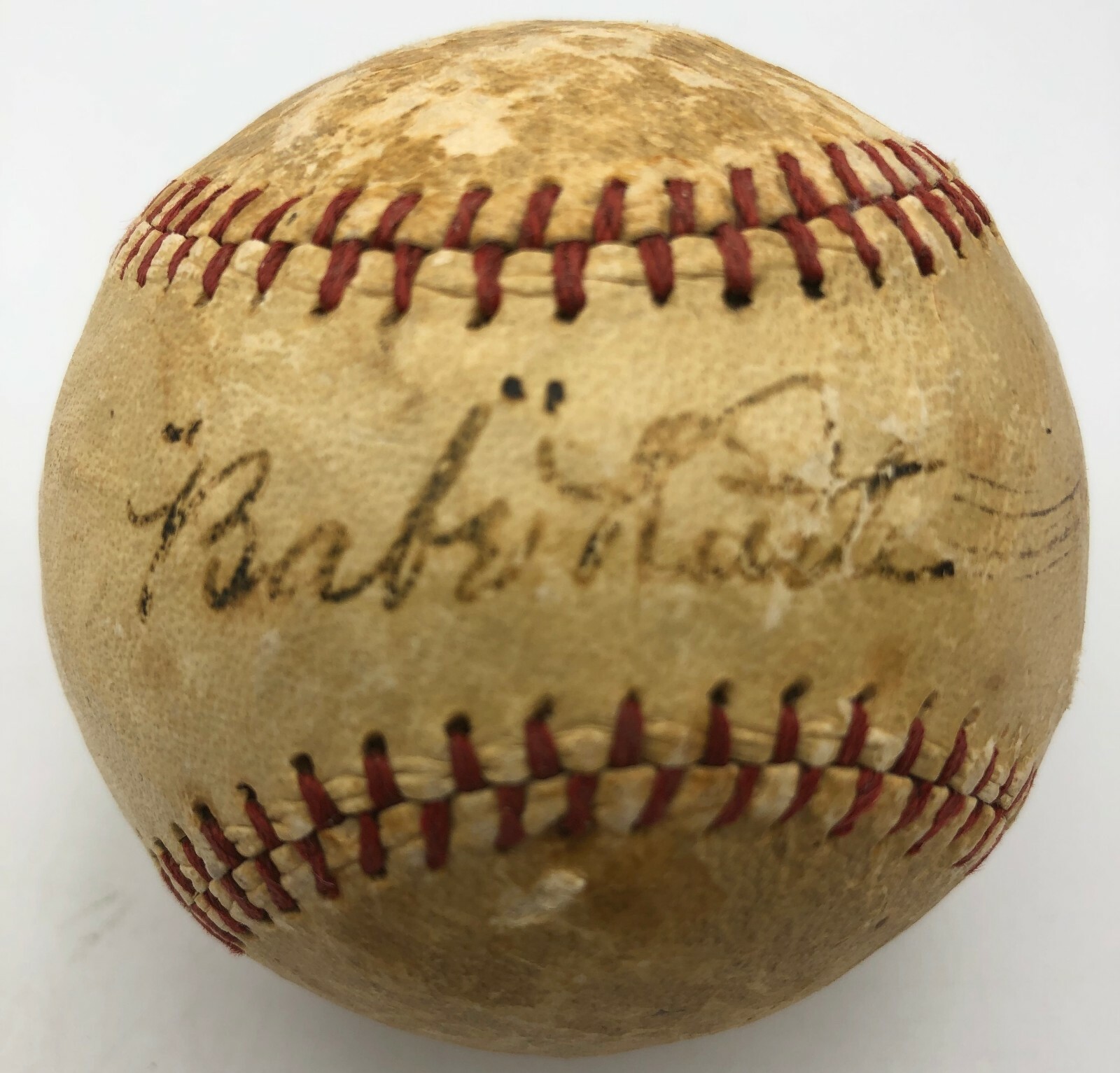 Babe Ruth Autographed Signed New York Yankees Single Baseball JSA Authenticated 