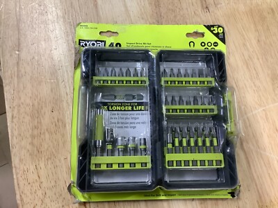 NEW Ryobi AR2038 40-Piece Impact Rated Driver Drill Kit