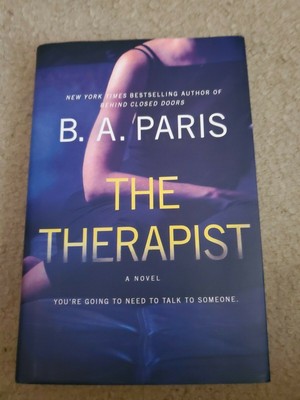 "The Therapist: A Novel" By B.A. Paris - Paperback, Good Condition | 2022 Thriller/Suspense