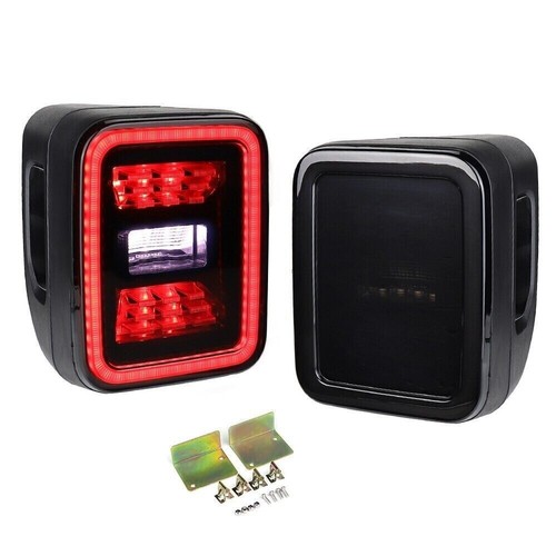 LED Rückleuchten mit Bremsleuchte Gelb Blinker Für Jeep Gladiator JT 2020-2022 - Imagen 3 de 8