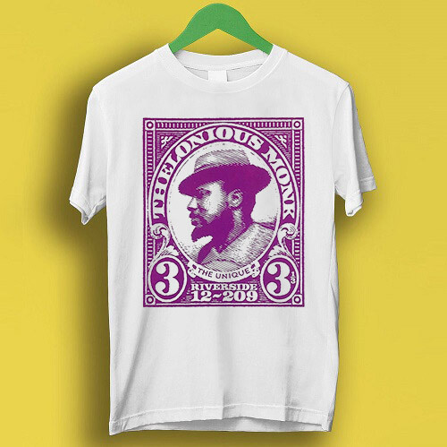 T-Shirt Thelonious Monk Jazz Bop Musik Retro cooles Top Geschenk P2998 - Bild 1 von 2